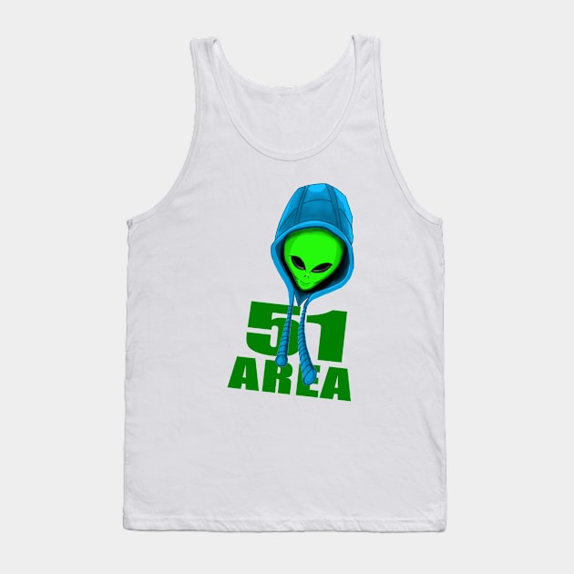 Alien area 51 Tank Top by TheEndDesign